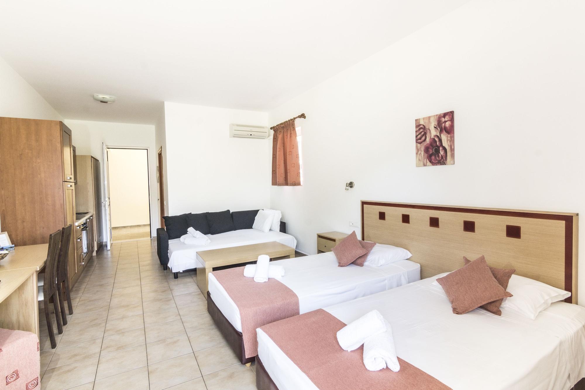 Lindos Blue Sky Lejlighedshotel Eksteriør billede