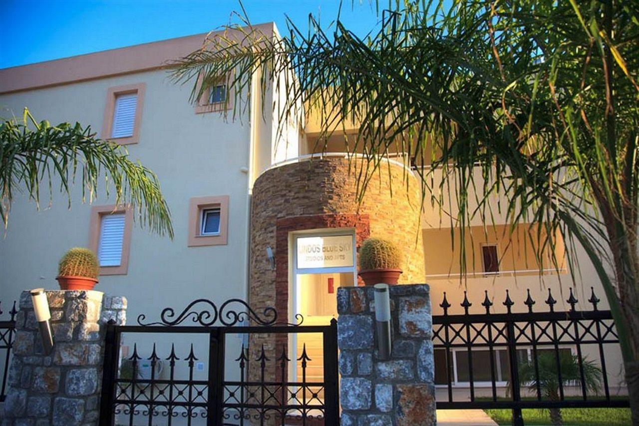 Lindos Blue Sky Lejlighedshotel Eksteriør billede