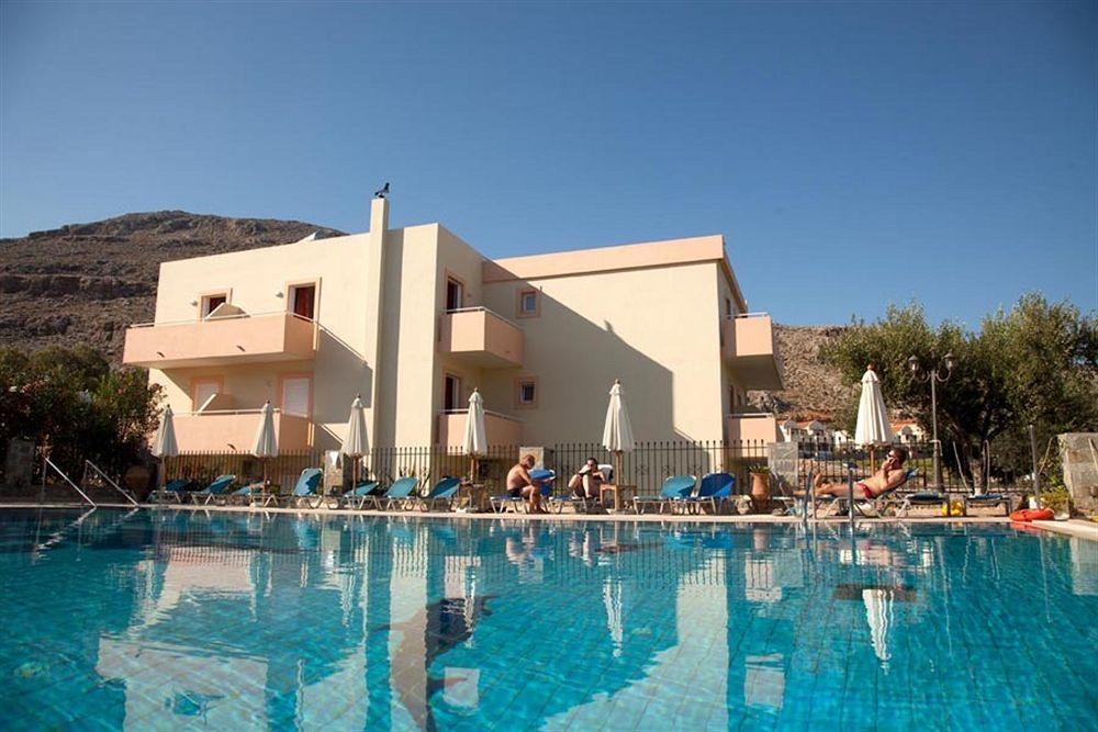 Lindos Blue Sky Lejlighedshotel Eksteriør billede